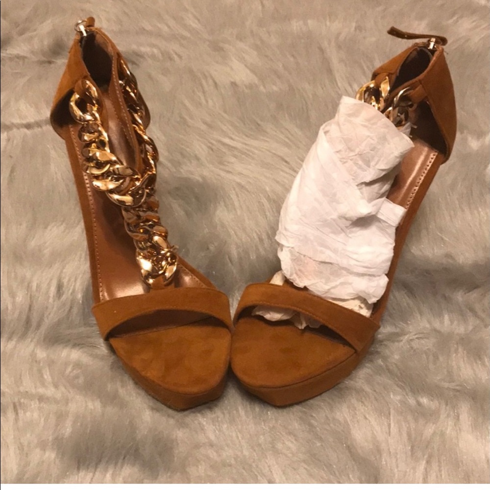 Brand new suede stilettos